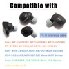 Luckvan Soft Silicone Ear Tips for Sony WF-1000XM5/WF-1000XM4 Replacement Tips