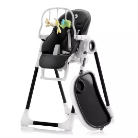 Sweety Fox Adjustable, Folding, Baby & Toddler High Chair- Black (NEW)