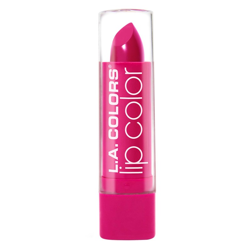 L.A. COLORS Moisture Rich Lip Color, Hot Pink CML544