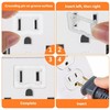 20Pcs Transparent Loose Outlet Fix Plug, Wall Socket Fixer, Adapter