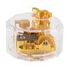 Acrylic Music Box Exquisite Beautiful DIY Clear Musical Box for