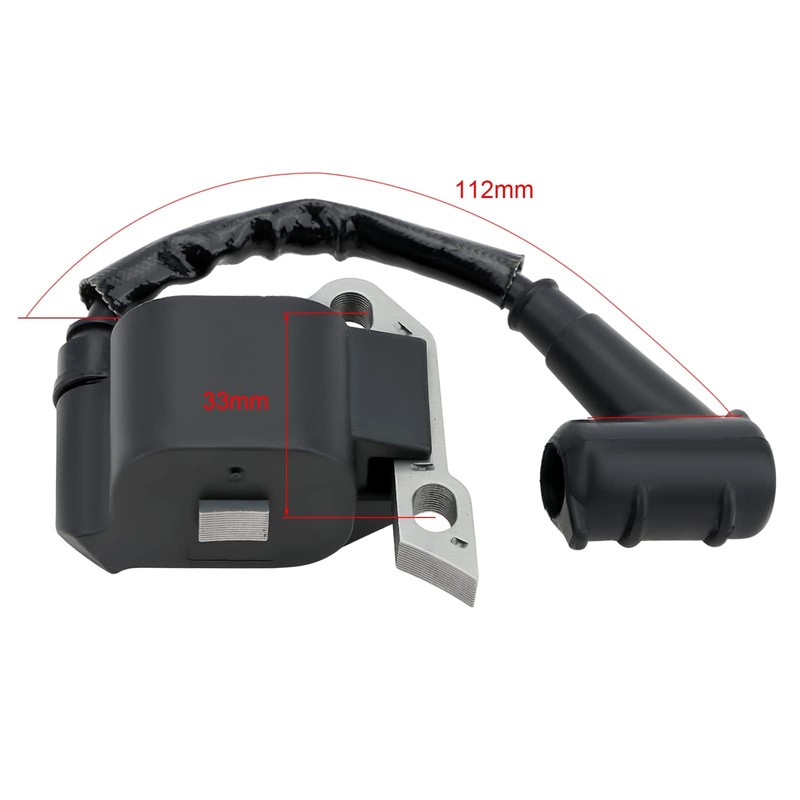 1130 400 1302 Ignition Coil MS170 with Spark Plugs Compatible