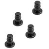 monofive Aluminum Protective Cover 4pcs (for 3.5mm Earphone Jack) Gunmetal