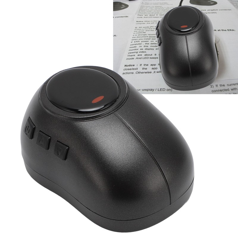 Electronic Mouse Magnifier Low Vision Reading Aid with 10 Color