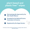 WaterWipes Sensitive+ On The Go Wipes, 3-In-1 Cleans, Cares, Protects,