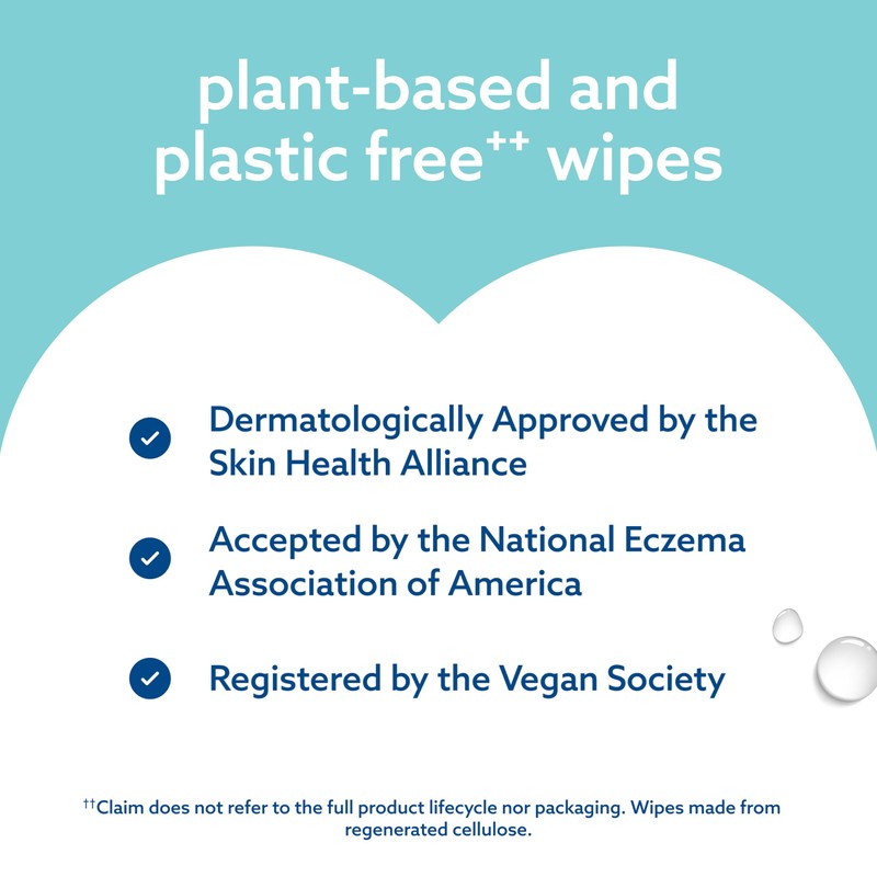WaterWipes Sensitive+ On The Go Wipes, 3-In-1 Cleans, Cares, Protects,