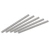 sourcing map 10Pcs M3 x 50mm Fully Threaded Rod 304