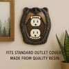 The Bridge Collection Bear Head Wall Plate Covers - Decorative