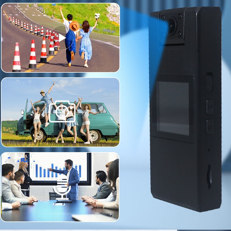 Body Worn Camera HD 1080P WiFi Portable Video Recorder Wearable