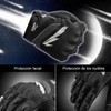 PUNKZZ Guantes para Motocicleta para Hombre y Mujer PZ-03,Guantes De