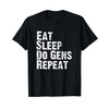 Eat Sleep Do Gens Repeat DBD Survivor Main T-Shirt