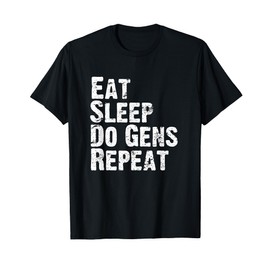 Eat Sleep Do Gens Repeat DBD Survivor Main T-Shirt