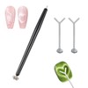 Samcos 3D Cat Eye Nail Art Pen Set of 3