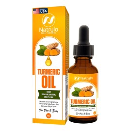 Aceite Iluminador De Piel De Cúrcuma Natural Para Manchas Os