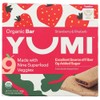 Yumi Strawberry and Rhubarb Organic Bar 3.7 OZ