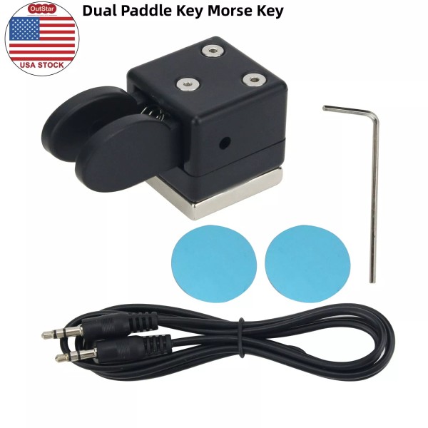Universal Dual Paddle Key Morse Key Telegraph CW Key Automatic