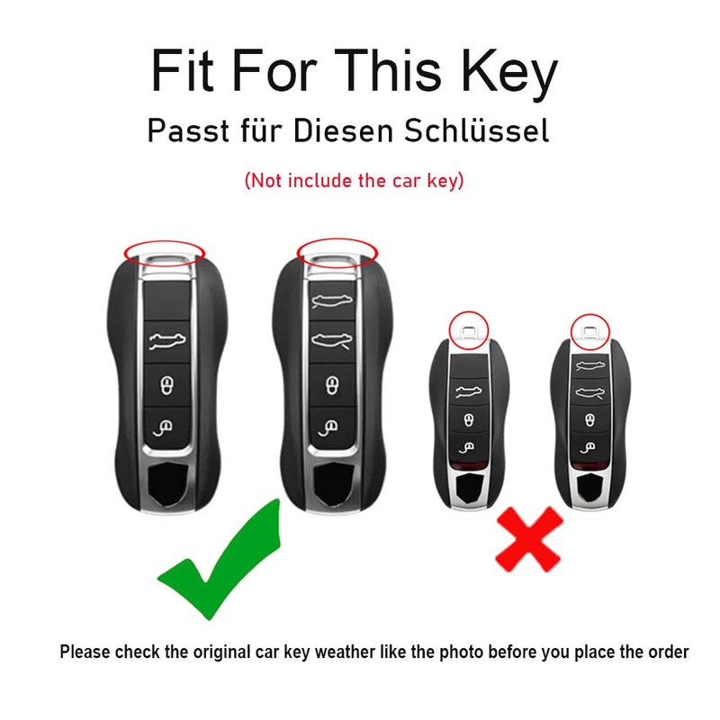 TECART Key Protection Key Protection Case Fits 911 Cayenne Panamera