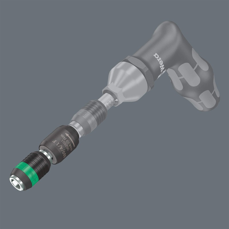 WERA 05052501001 889/4/1 F Rapidaptor Free-Running bit Holder for Torque