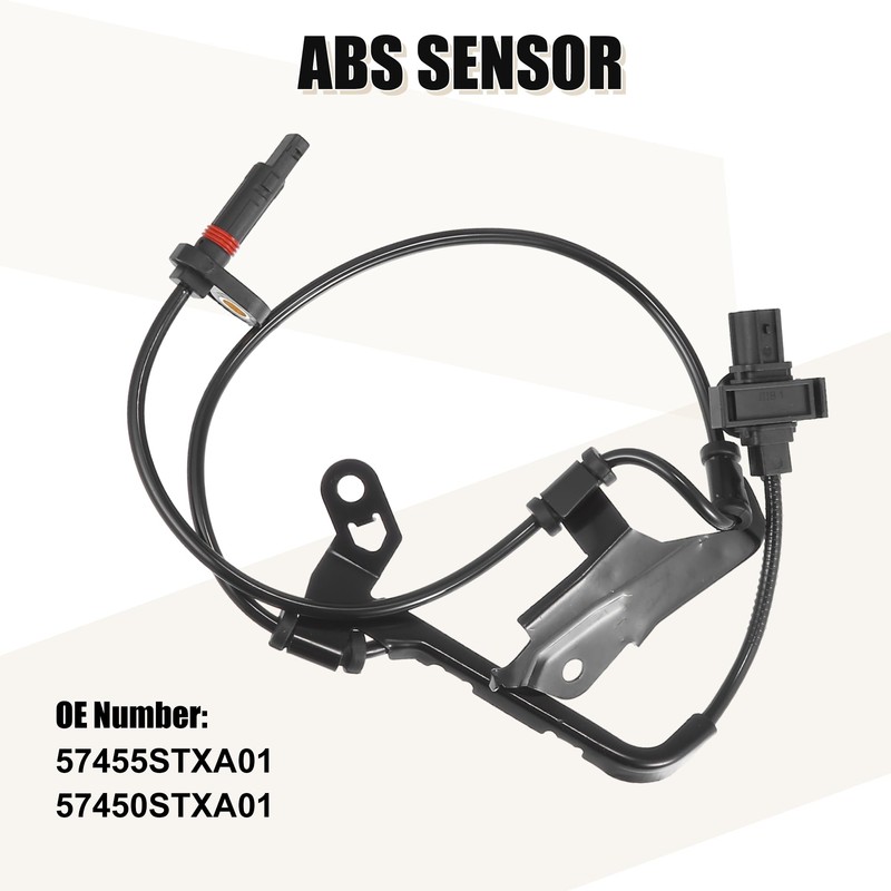 uxcell 2pcs Front Left Right ABS Sensor Wheel Speed Sensor