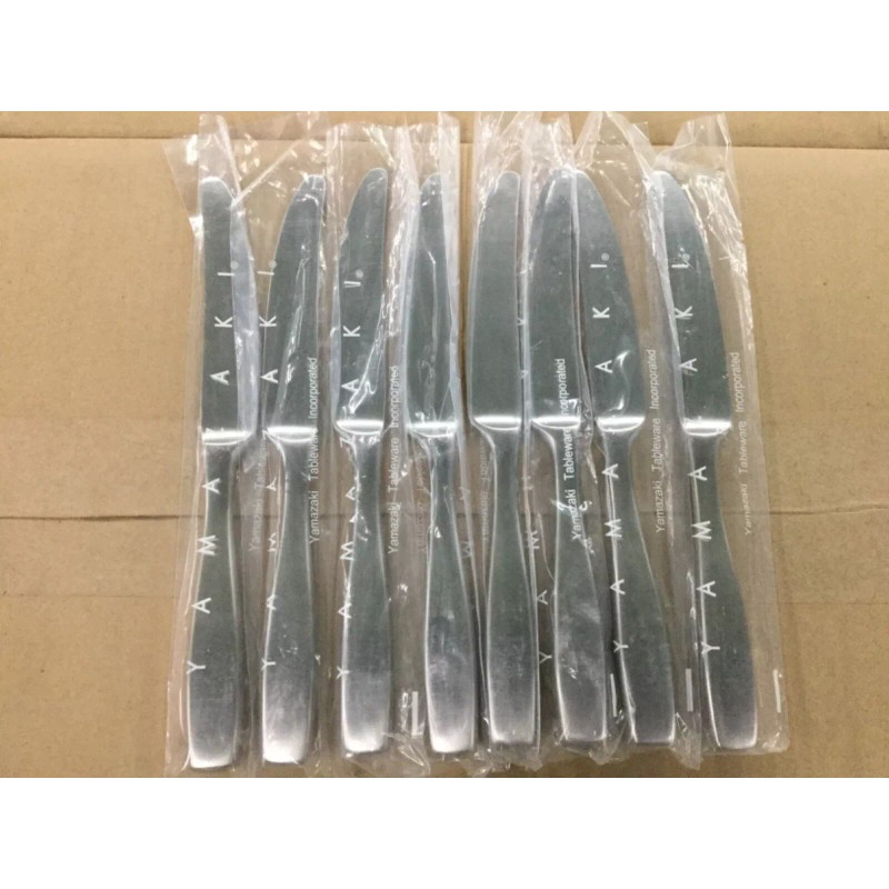 Yamazaki (8) New Yamazaki Stainless BOLO Dinner Knives
