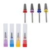4pcs Nail Drill Bits Tungsten Carbide Acrylic Nails Gel Polish