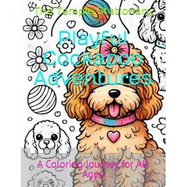 Playful Cockapoo Adventures: A Coloring Journey for All Ages
