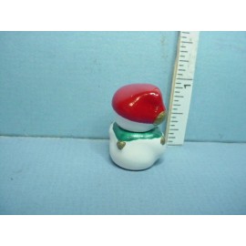 Bright Delights Miniature Cookie Jar Snowman  #B401 Bright Delights 1/12th Scale