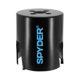 Spyder 2-3/8-Inch Diameter Carbide Tipped Hole Saw, for Fiber Cement Board, Wood, PVC, Plastic, Concrete Block, Ceramic Tile, and More (600027CF)