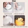 Mist Humidifier Small Onion Shape USB Lighting Quiet Small Air