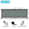 Coarbor 9'x1' Vinyl Coated Polyester (PVC) Mesh Privacy Fence Screen