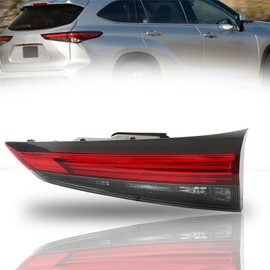 LABLT Right Passenger Side Rear Brake Lamp Replacement for 2020 2021 2022 Highlander Inner Tail Light 815800E180, TO2803156