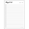 XNEM Trading To Do List Notepad, 2 Sets of 50