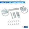 XFORT® Zinc Ring Gate Latch, Garden Gate & Garden Door