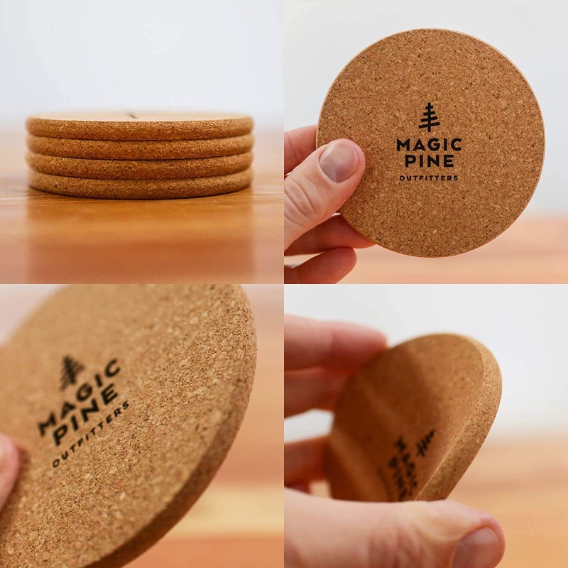 Magic Pine Juego de 4 posavasos de insectos