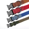 PET ARTIST Soft Cotton Dog Collar for Medium Dogs in