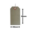 50 Buff Strung Tags 96mm x 48mm