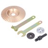 Grinding Shaping Disc Tungsten Carbide 100mm OD 16mm Hole Dia