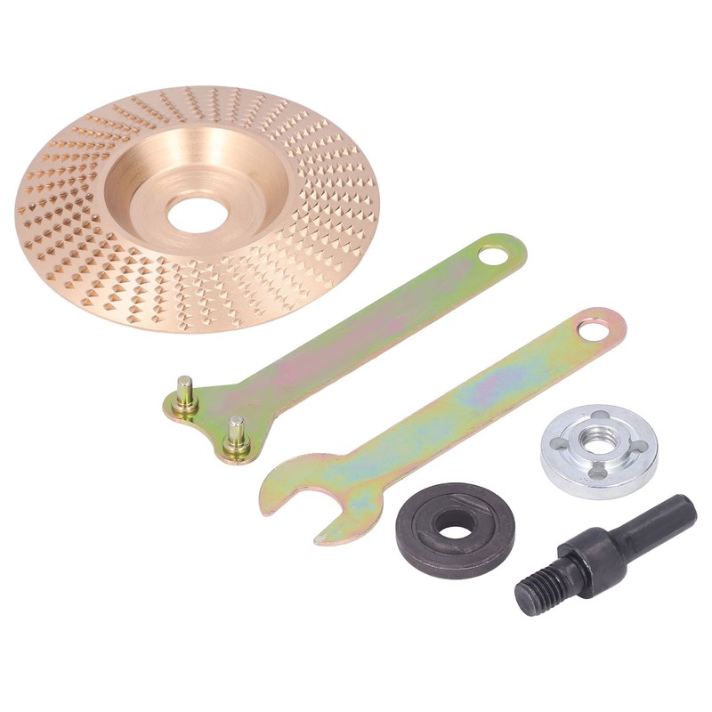 Grinding Shaping Disc Tungsten Carbide 100mm OD 16mm Hole Dia