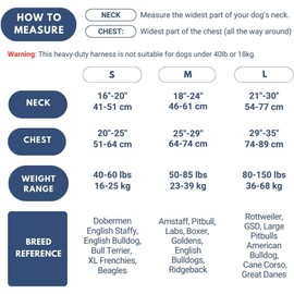 No-Pull Dog Harness - Designed for Safety and Control, Ideal for Large, Strong Breeds - Pitbulls, Boxers - Snow Cone - M