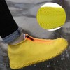 Shiwely - Fundas impermeables para zapatos, de silicona reutilizable, antideslizante,