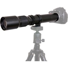 High-Power 500mm/1000mm f/8 Manual Telephoto Lens + 60" Tripod + Filter Kit + Backpack for Nikon D3X D3300 D3100 D3200 D7500 D7200 D7000 D7100 D750 D90 D850 Camera Lenses