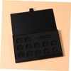 SHOWERORO 2pcs Black Alloy Nano Sim Card Holder with Needle
