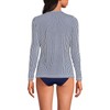 Lands' End Women's Long Sleeve Relaxed UPF 50 Rash Guard,