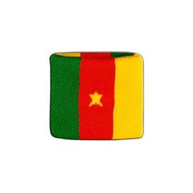 Sweatband – Flag of Cameroon Flag FRITZE® + Free Sticker