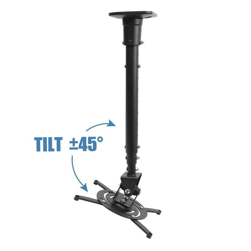 DYNAVISTA Full Motion Universal Ceiling Projector Mount Bracket with Adjustable