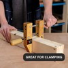 GRIPPICLAMP Heavy-duty 6" (15.2 cm) Wooden Clamp | Adjustable Handscrew