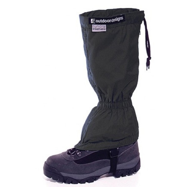 Outdoor Designs Tundra Gaiters Black/Large
