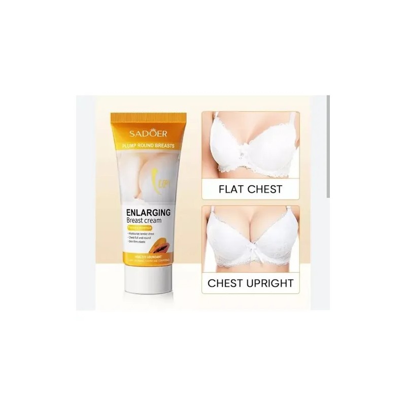 Crema Aumento Pecho Para Crecimiento Push Up Antiestrias