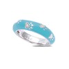 Belle Etoile Paw Prints Ring - Turquoise - Size 7-01021930201-7