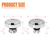 Front Axle Nut Covers Caps for 2024-2026 Harley Street Glide